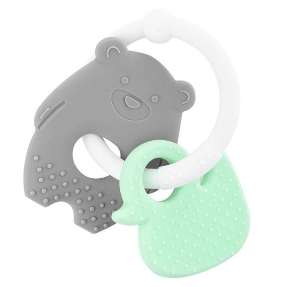 ALA0126 Miś Kaczka Zestaw gryzaków Akuku