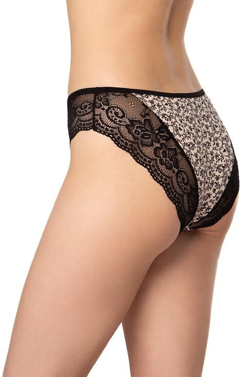 L-1587 Figi damskie Lama dwupak, 95% bawełna, wygodne i klasyczne