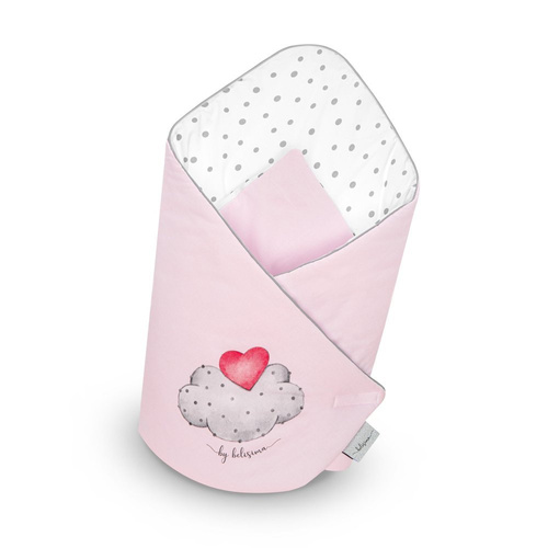 MALEŃSTWO Rożek niemowlęcy Belisima - róż