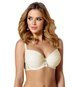 Biustonosz push up ecru