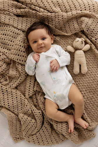 03243 "Rino" Body dzidziuś z długim rękawem Makoma  