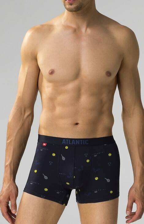 3MH-050 Bokserki męskie Atlantic - granatowe