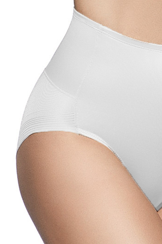 Figi modelujące Selene Control 901 białe wysoki stan wygładzające