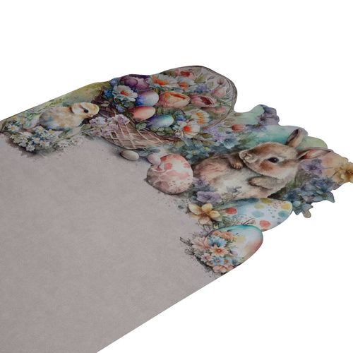 Easter Bieżnik wielkanocny Eurofirany beżowy 