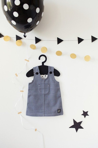 Sukienka bez rękawka "HAPPY DAY" szara