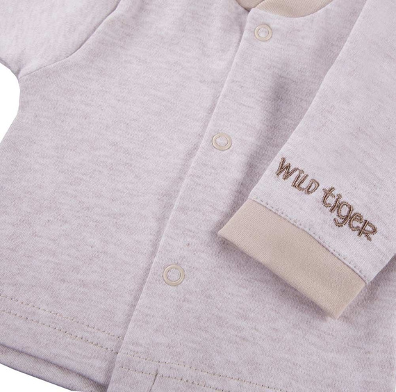 Kaftanik bawełniany "Baby Love" Ewa Klucze- beż