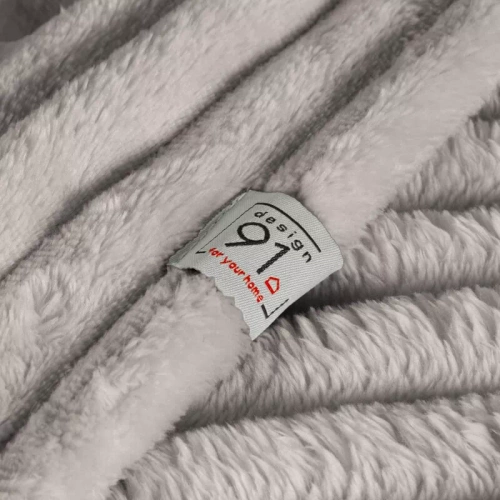 Soft koc narzuta z mikrofibry Designe91 beżowy