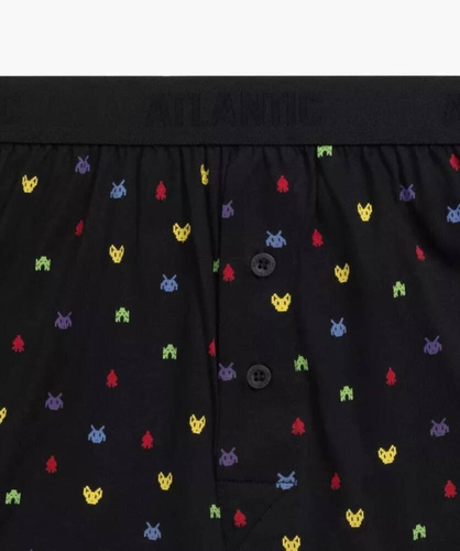 2MBX-055   Bokserki męskie Atlantic czarny