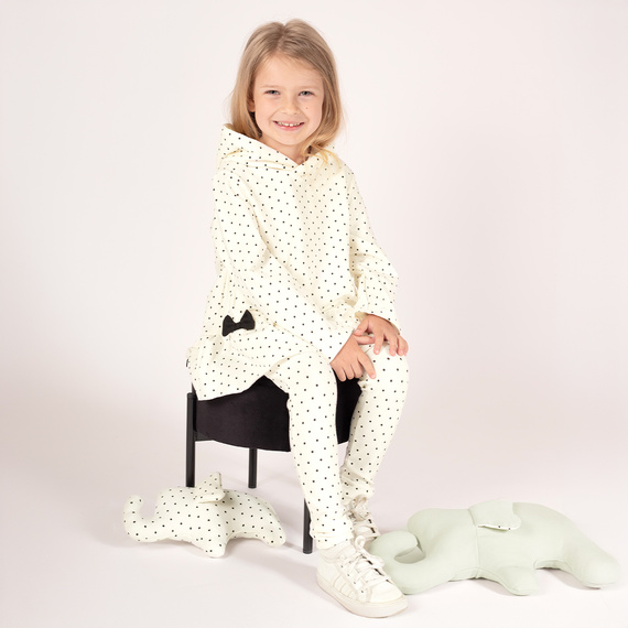 208281 Legginsy dresowe "Lizy" Nicol - kropki