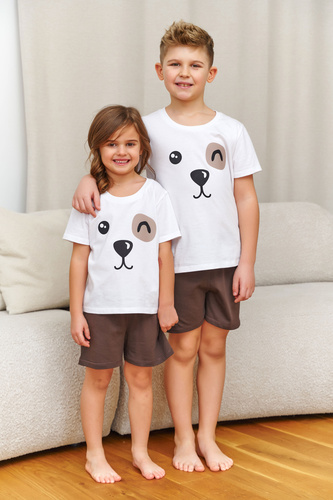 Doctor Nap 7411 Piżama dziecięca 100% bawełna unisex