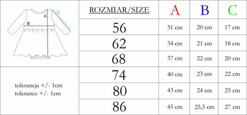 221160 Sukienko-body Kiku Nicol bawełniane body w kratkę dla dziewczynki