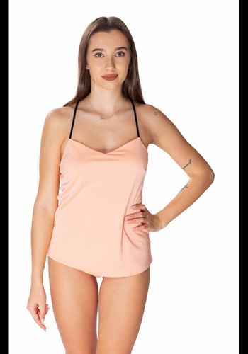 86268 Angel Line koszulka na ramiączkach Visti morelowy