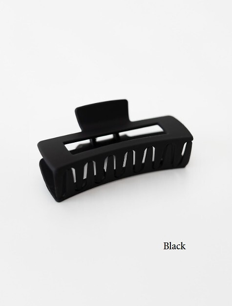 Elegancka klamra do włosów W26 Sensis – 10 cm - czarny