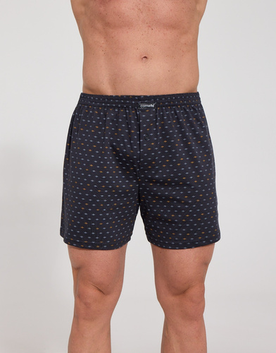 Bokserki męskie Cornette Comfort 002/352, 008/352 – 100% bawełna grafit