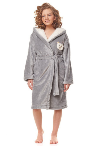 2152 Szlafrok dziecięcy L&L - sucha róża