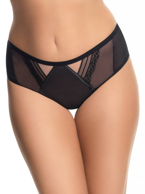 Gorsenia K 673 Martynika Figi damskie Brazyliany - czarny