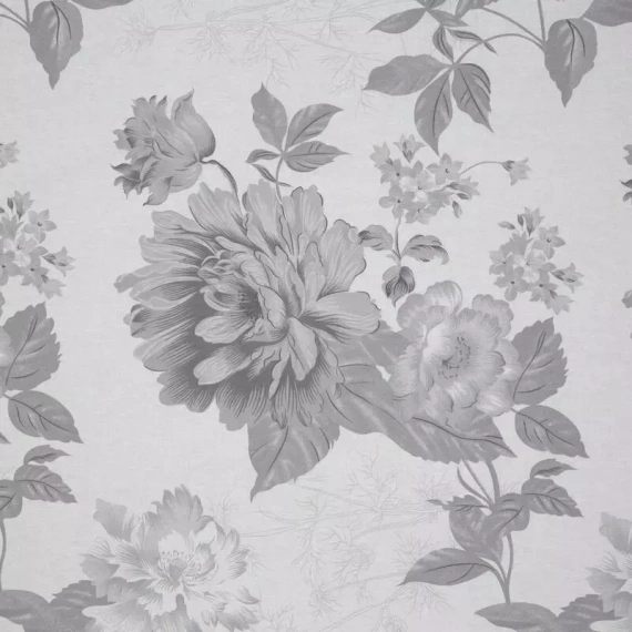 Sara 27 Pościel bawełniana Kwiaty Eurofirany szary