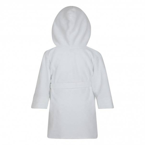 Bamboo Szlafrok dziecięcy bambusowy ByShelly - biały