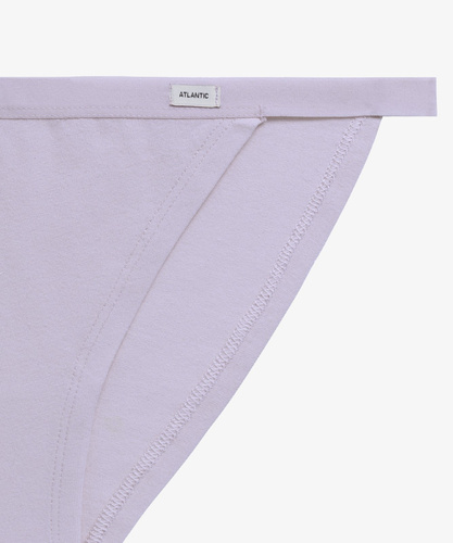 3LP-216 Tanga A'3 Figi damskie Atlantic różowy beżowy lawendowy