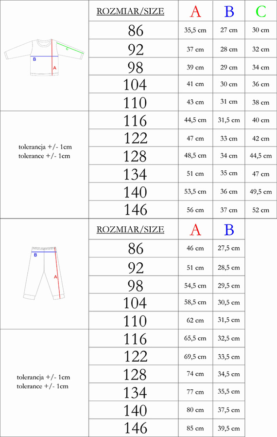 212036 Tola Piżama dziecięca Nicol - cytrynki
