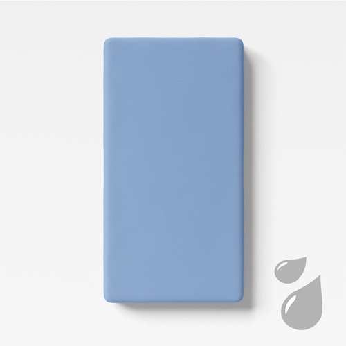 Prześcieradło dziecięce nieprzemakalne Eevi - niebieski