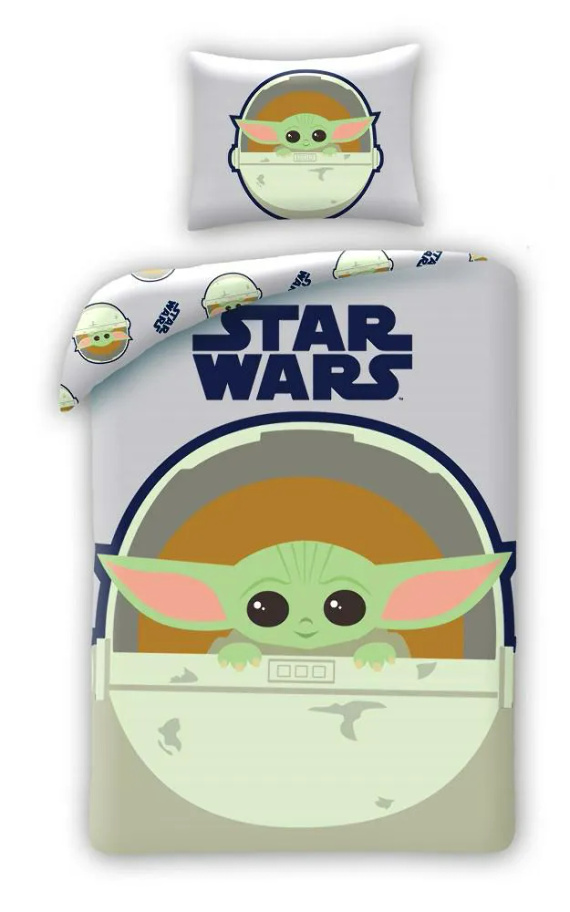1526BL Star Wars Pościel bawełniana Halantex szary