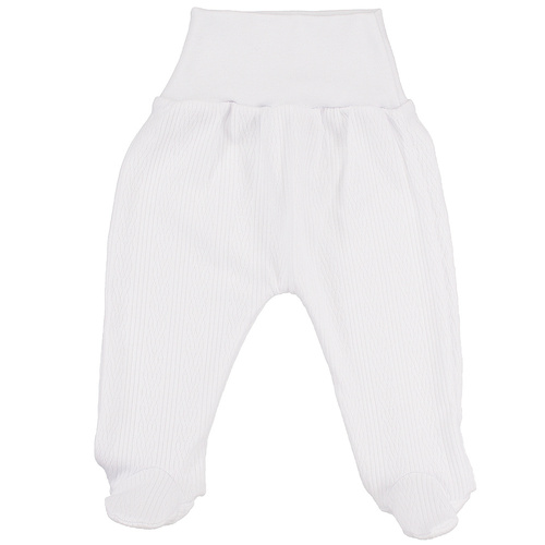 Ażur warkocz komplet body z półśpiochem Martex biały 