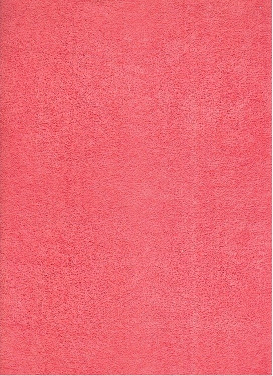 Prześcieradło frotte z gumką KARO - czerwony