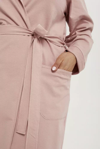 Karina Szlafrok damski Italian Fashion - pudrowy róż