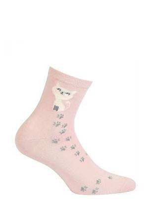 G84.01N Skarpety Damskie wzorowane  Gatta 269 pink