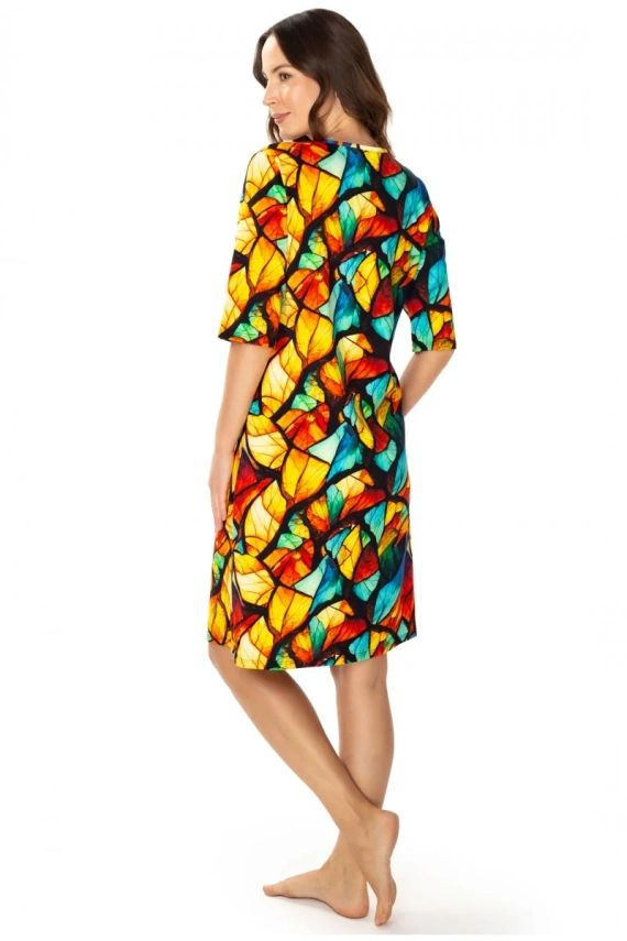 86678 Vitrage Koszula nocna Mewa druk kolorowy