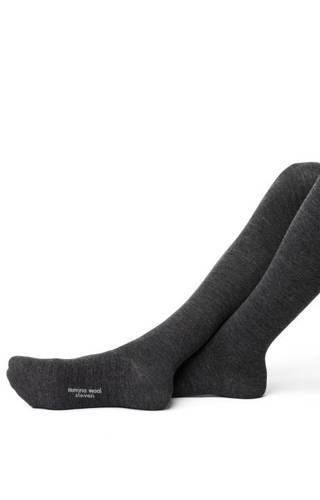 Art.130 Merino Wool Rajstopy Damskie Steven - 002 grafitowy