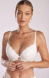 Biustonosz  push-up ecru