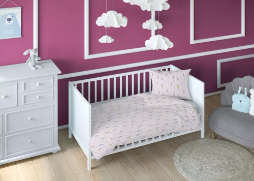 3810 A Kraina Snów Pościel dziecięca bawełniana królik balet Karo 