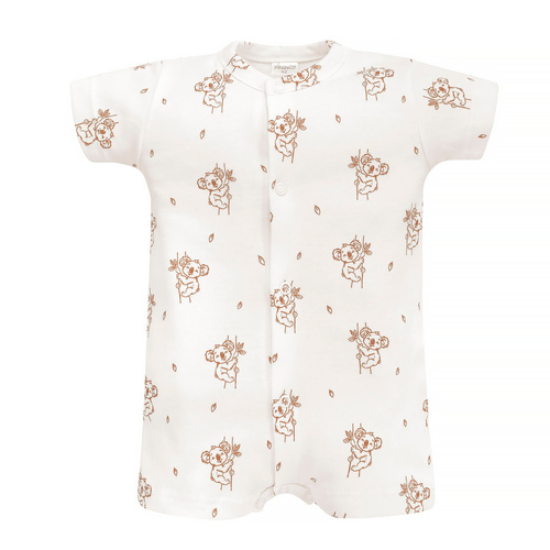 Lovely Day Rampers rozpinany Pinokio - ecru koala