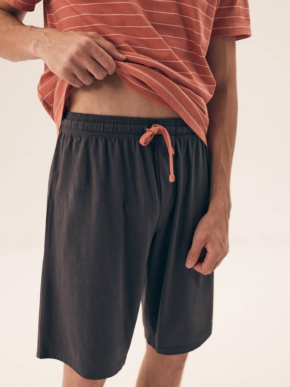 42635 Deli Piżama Męska Premium Henderson - copper