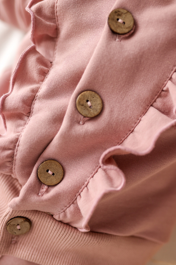 11195BGR "Girl Blush" Dres niemowlęcy Makoma różowy