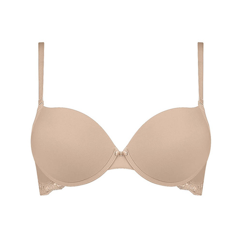 Lovely Micro WHUM Biustonosz push up Triumph beżowy