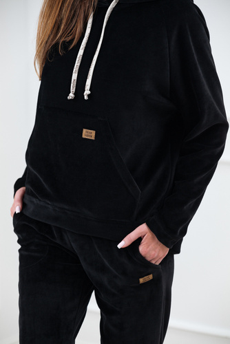 Roda Spodnie dresowe damskie Italian Fashion - czarny