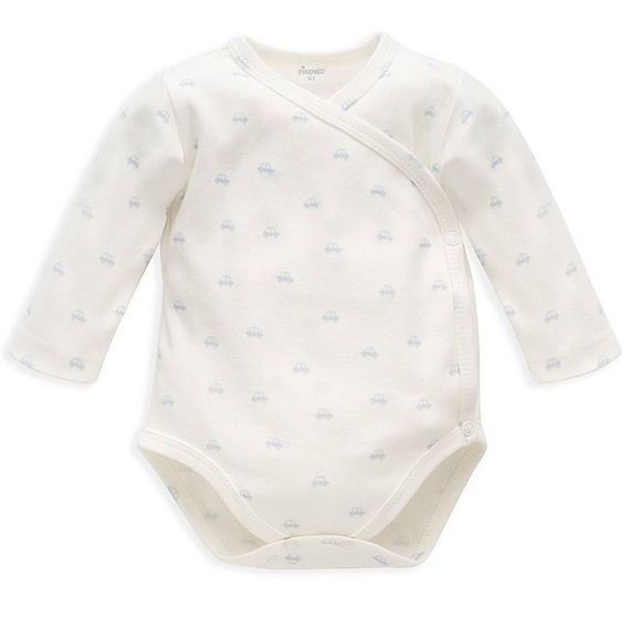 Lovely Day Body niemowlęce wiązane Pinokio - ecru niebieski