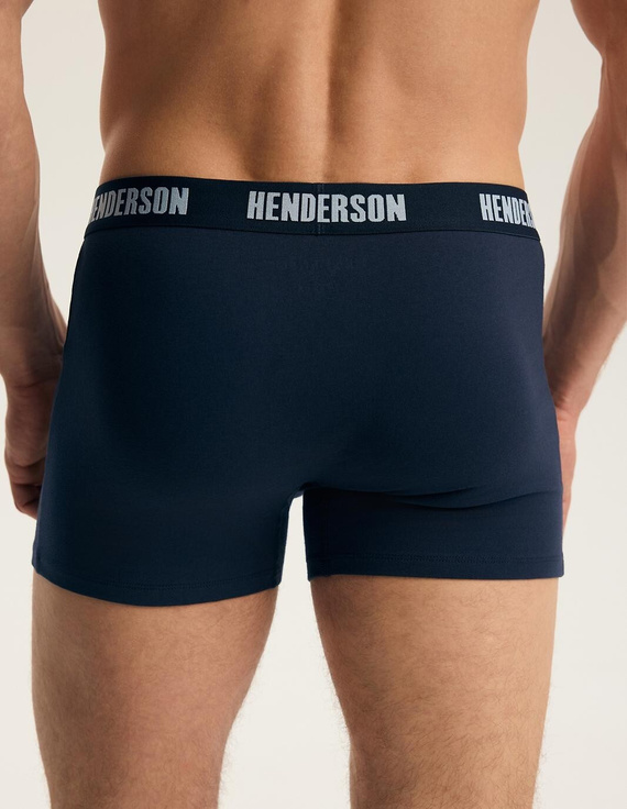 Bokserki Męskie Henderson 45477 Frost 2-Pak Bawełniane z Szeroką Gumą Logo