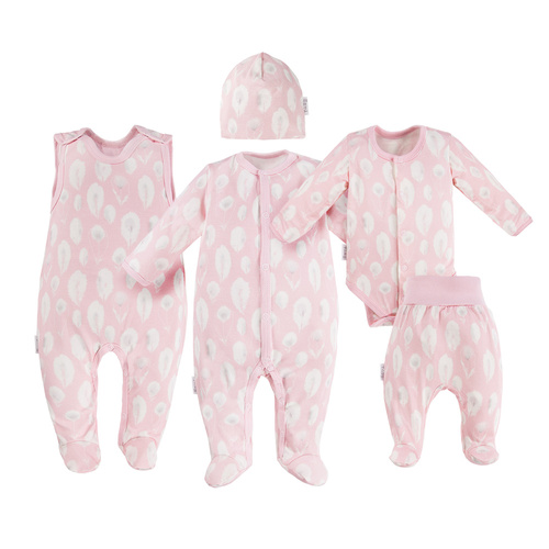 Bamboo Komplet 5 elementów Ewa Klucze- niebieski