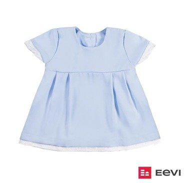 Sukienka z krótkim rękawem CEREMONY Ewa Klucze- niebieska