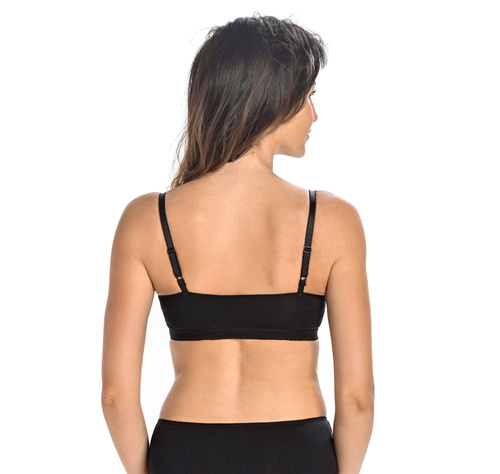 2717 Bianca braletka biustonosz miękki bez fiszbin Teyli - czarny