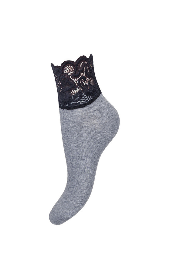 Skarpety damskie Milena 1061 jasny melanż