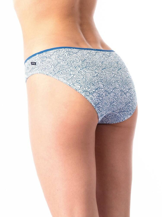 LPR 723  A'2 Figi damskie 2-pak Key granatowy biały