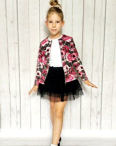 Kasia bluzka z krótkim rękawem Bambarillo biały 