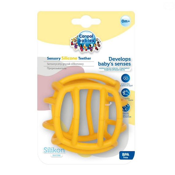CA80/303 Piłka Gryzak sensoryczno-geometryczny Canpol Babies