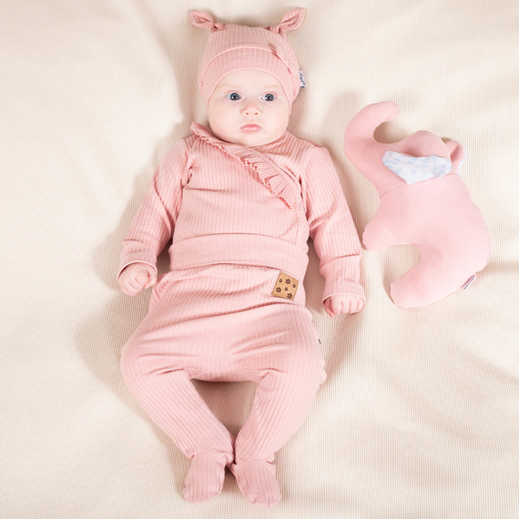 213010 Nelly Półśpioch niemowlęcy Nicol - różowy