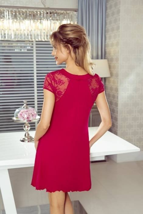 Greta Koszula nocna Eldar - bordowy 